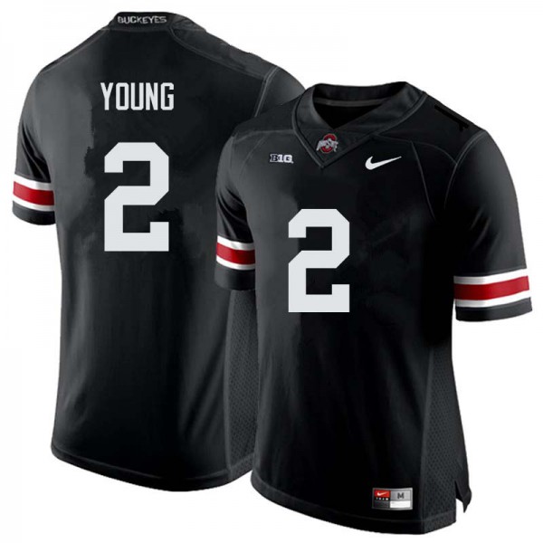 Ohio State Buckeyes #2 Chase Young Men Stitch Jersey Black